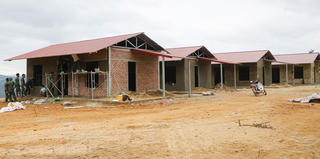 Điện Biên: Gấp rút tiến độ hoàn thành làm nhà cho người dân vùng lũ