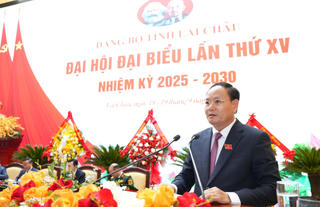 Ông Lê Minh Ngân được bầu giữ chức Bí thư Tỉnh ủy Lai Châu