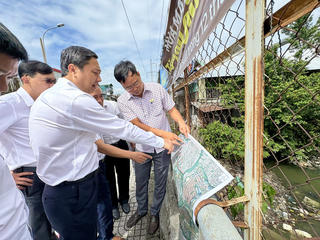 Hội đồng Nhân dân TP Hồ Chí Minh khảo sát các dự án trọng điểm trước kỳ họp
