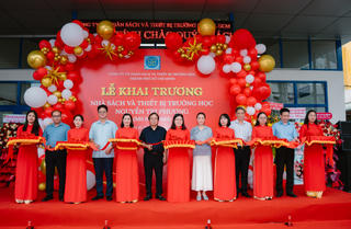 Nhà sách và Thiết bị trường học Nguyễn Tri Phương ra mắt mô hình mới