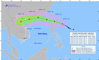Hai kịch bản khi siêu bão RAGASA vào Vịnh Bắc Bộ