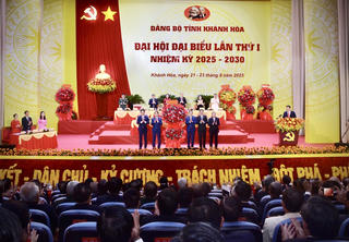 Chủ tịch Quốc hội Trần Thanh Mẫn dự khai mạc Đại hội đại biểu Đảng bộ tỉnh Khánh Hòa lần thứ nhất
