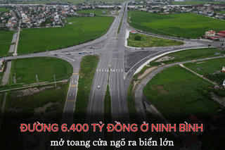 Đường 6.400 tỷ đồng mở toang cánh cửa ra biển lớn
