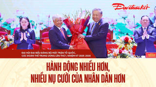 Đại hội đại biểu Đảng bộ MTTQ, các đoàn thể Trung ương lần thứ I, nhiệm kỳ 2025-2030, thành công tốt đẹp