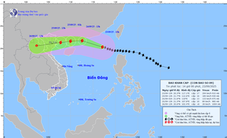 Hoàn lưu bão số 9 ảnh hưởng rộng, đề phòng dông, lốc và gió giật mạnh 