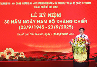 TP Hồ Chí Minh: Phát huy hào khí Nam bộ kháng chiến, xây dựng thành phố hiện đại, nghĩa tình