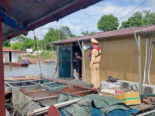Công an Hà Nội lên phương án ứng phó với cơn bão số 9