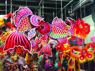 Sắc màu Trung thu trên phố Hàng Mã