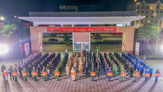 Công an Quảng Ninh ra mắt Lực lượng QN-14