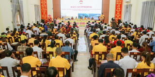 Xã vùng lũ Tương Dương tổ chức đại hội Mặt trận nhiệm kỳ mới
