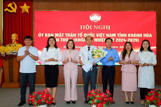 Khánh Hòa có tân Chủ tịch Uỷ ban Mặt trận tỉnh