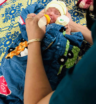 Quảng Trị: Phát hiện một cháu bé sơ sinh bị bỏ lại trong vườn nhà dân