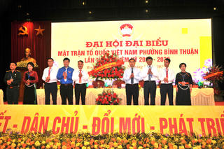 Tuyên Quang: Đại hội điểm MTTQ phường Bình Thuận thành công tốt đẹp