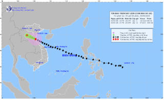 Sáng 29/9, Bão số 10 giật cấp 12 trên đất liền Nghệ An-Hà Tĩnh