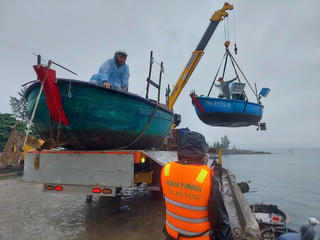 Tàu thuyền Đà Nẵng không còn nằm trong vùng biển nguy hiểm