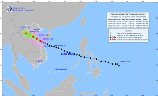 Hà Nội ra Công điện về ứng phó bão số 10