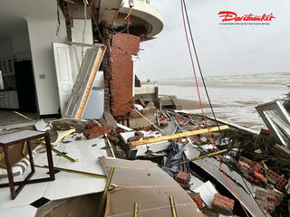 Hà Tĩnh: Resort Hoa Tiên Xuân Thành tan tành sau bão số 10