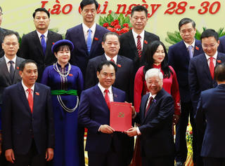 Ông Trịnh Việt Hùng được chỉ định giữ chức Bí thư Tỉnh ủy Lào Cai