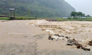 Sơn La: Mưa lũ làm 2 người chết và mất tích