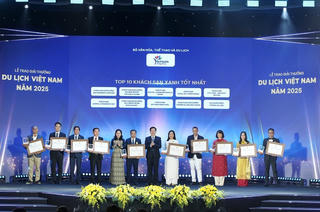 113 tập thể, doanh nghiệp được vinh danh tại Giải thưởng Du lịch Việt Nam 2025