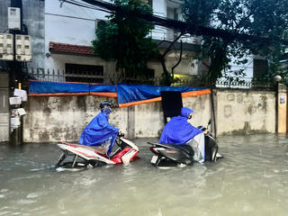Hà Nội: Các trường chủ động phương án học tập phù hợp khi mưa bão