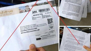 Cảnh báo giả mạo phong bì thư ngành thuế để lừa đảo