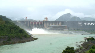 Hồ thủy điện Tuyên Quang đóng cửa xả đáy thứ 2