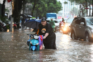 Hà Nội xuất hiện 82 điểm úng ngập, người dân cần chú ý
