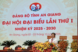 Đại hội đại biểu Đảng bộ tỉnh An Giang lần thứ I tiến hành phiên trù bị
