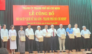 Công bố Bộ thông sử 'Lịch sử Sài Gòn - Thành phố Hồ Chí Minh'