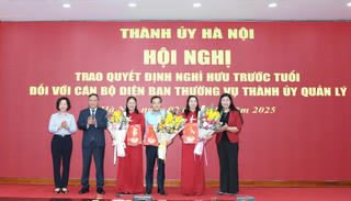 Công bố Quyết định của Thành ủy Hà Nội về công tác cán bộ tại Mặt trận thành phố