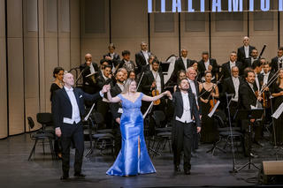 Matteo Falcier - Federica Guida: Hai giọng ca opera Ý chinh phục khán giả Thủ đô