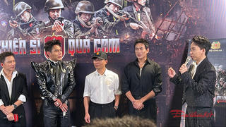 TP Hồ Chí Minh: Dàn nghệ sĩ của Chiến sĩ quả cảm giao lưu cùng khán giả