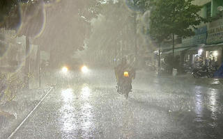 Ngày 5/10: Mưa lớn ở nhiều khu vực