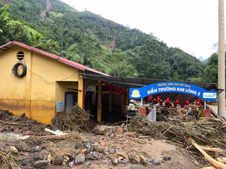 Mặt trận tỉnh Lào Cai kêu gọi ủng hộ nhân dân thiệt hại sau bão số 10