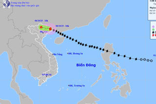 Bão số 11 đã đi vào tỉnh Quảng Tây (Trung Quốc), vùng ven biển Quảng Ninh có gió giật cấp 6–7