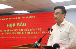 Báo chí đồng hành cùng kỳ Đại hội lịch sử, mở ra kỷ nguyên mới của siêu đô thị TP Hồ Chí Minh