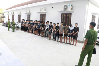 Bắt hàng chục đối tượng từ Hà Tĩnh sang Nghệ An gây án