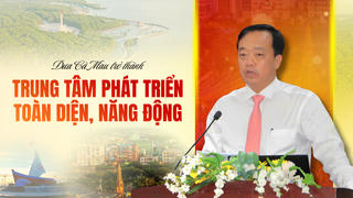 Đưa Cà Mau trở thành trung tâm phát triển toàn diện, năng động