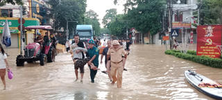 Lạng Sơn thiệt hại nặng nề sau hoàn lưu bão 