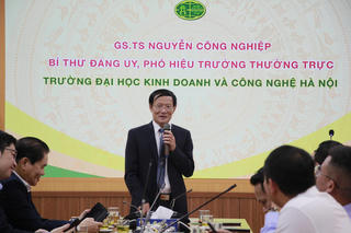 HUBT tăng cường kết nối doanh nghiệp, đồng hành cùng sinh viên lập nghiệp