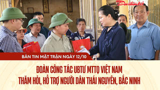 Bản tin Mặt trận sáng 12/10