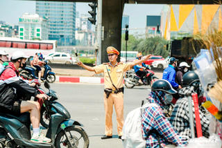 Công an Hà Nội tạm cấm nhiều tuyến đường phục vụ Đại hội Đảng bộ Thành phố