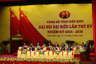 Khai mạc Đại hội đại biểu Đảng bộ tỉnh Điện Biên lần thứ XV