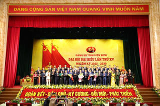 Bế mạc Đại hội đại biểu Đảng bộ tỉnh Điện Biên lần thứ XV