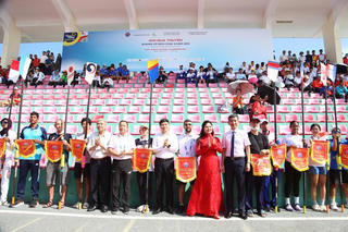 Khai mạc Giải Đua thuyền Rowing vô địch châu Á 2025 tại Hải Phòng