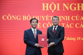 Ông Nguyễn Văn Phương được điều động, chỉ định giữ chức Bí thư Tỉnh ủy Quảng Trị