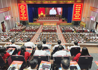 Bí thư Thành ủy TP Hồ Chí Minh dự và chỉ đạo Đại hội đại biểu Đảng bộ tỉnh Cà Mau  