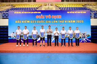 Khai mạc Giải Vô địch Đấu kiếm U23 quốc gia năm 2025 