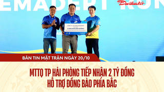 Bản tin Mặt trận sáng 20/10